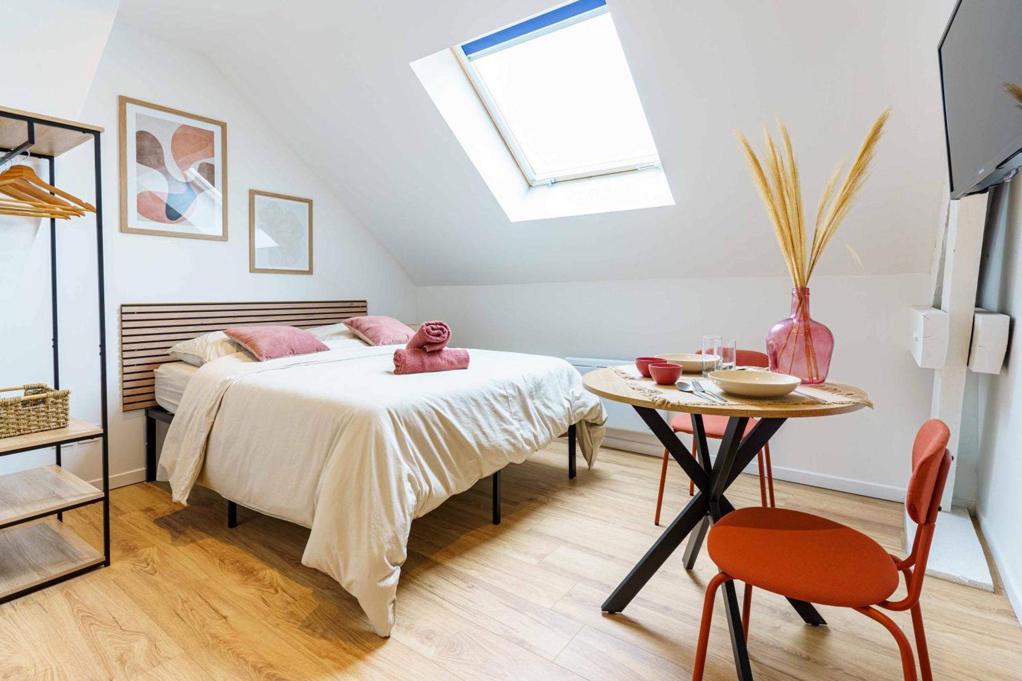 Studio Seduisant 2Pers Wifi Gare Saint-Quentin  Kültér fotó